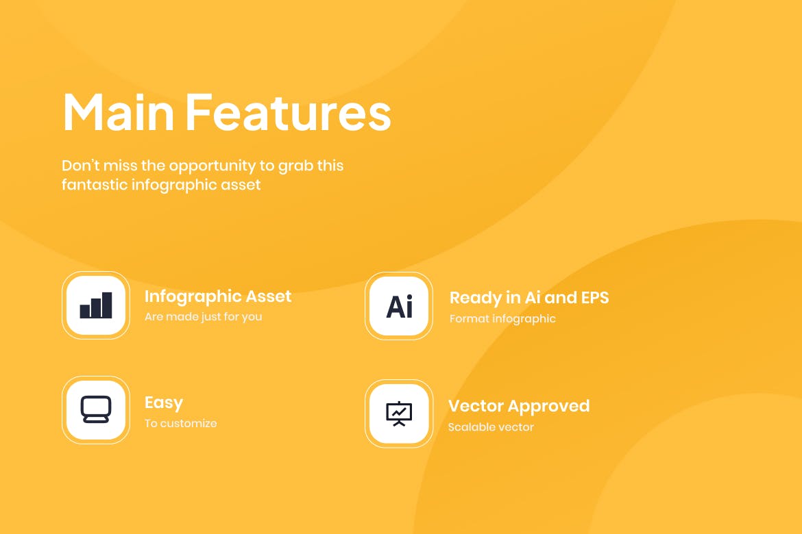 自定义图表财务插画信息图表模板 Custom Chart Finance Infographic Asset Illustrator