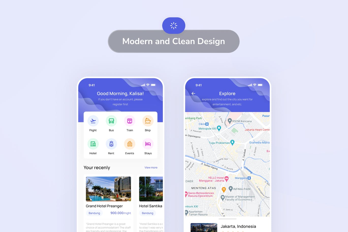 旅行App应用程序 UI套件 Tripa &#8211; Travel App UI