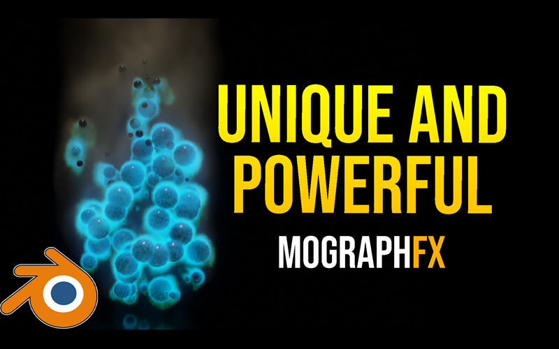 【Blender插件】Mographfx Carl Animation &#038; Physics Sim Expansion V1.7.42 粒子追踪物理碰撞特效_